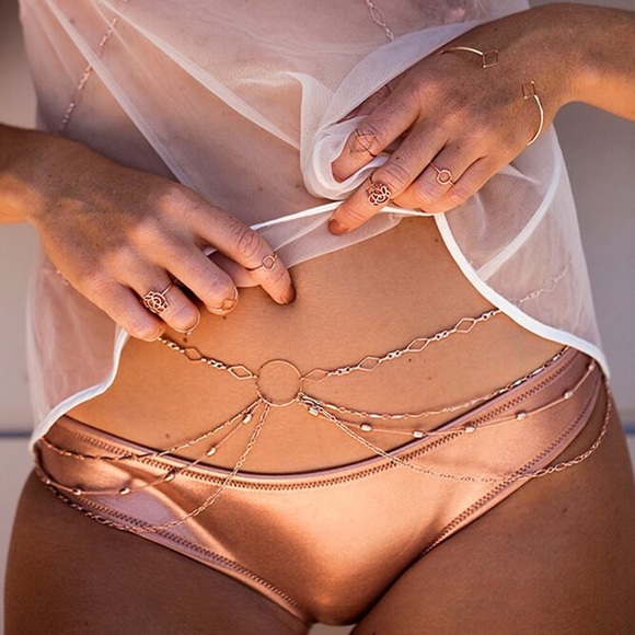 Jewelry - Boho Multilayer Beach Belly Waist Festival Chain